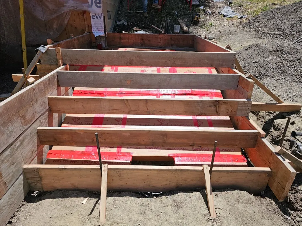 Concrete Stairs Transformation Before